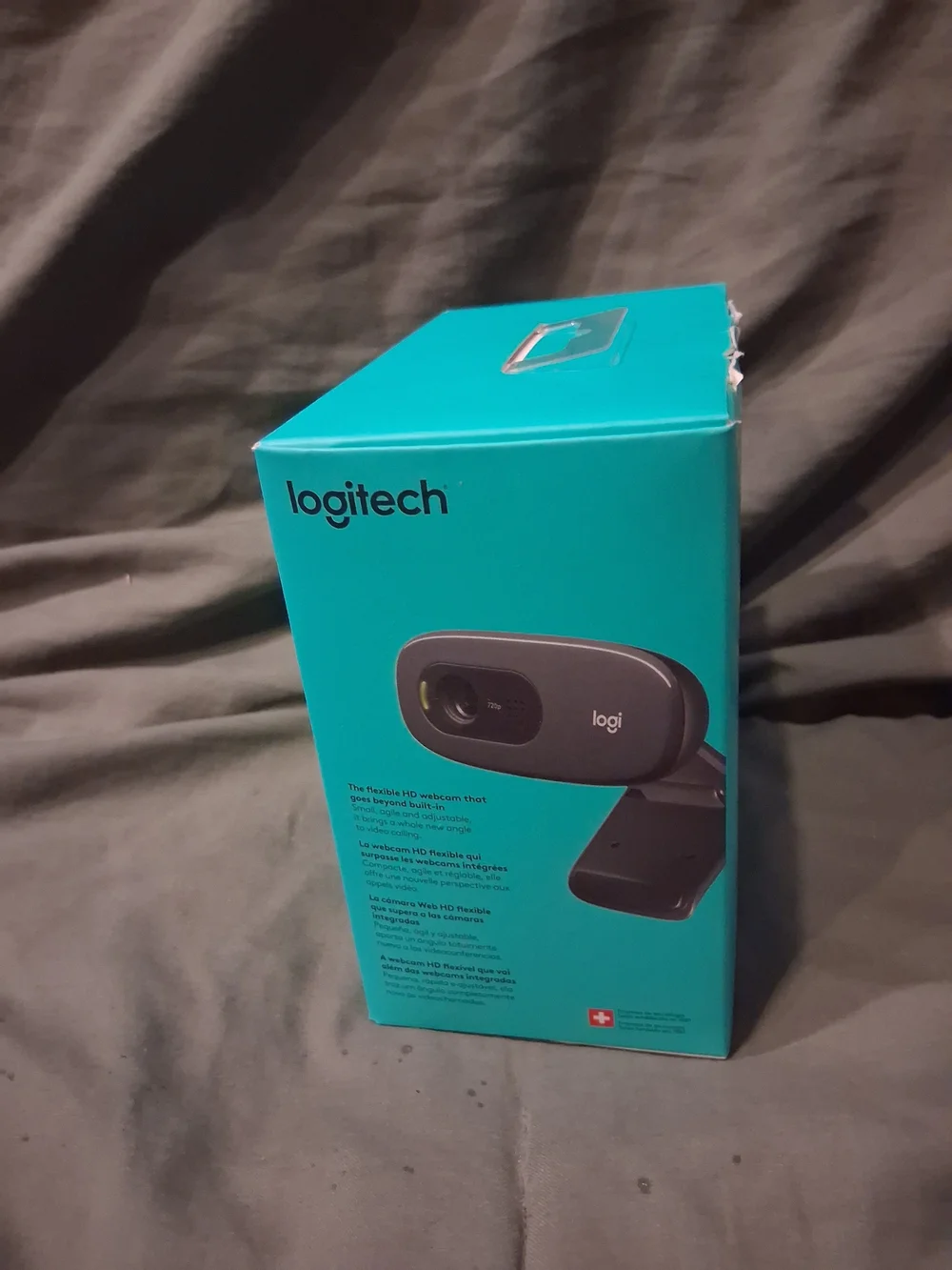 Logitech C270 HD Webcam - Black